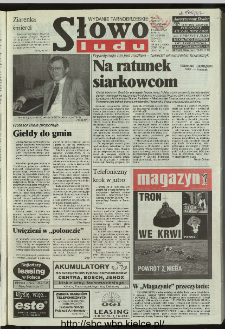 Słowo Ludu 1996, XLV, nr 263 (tarnobrzeskie)