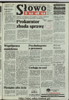 Słowo Ludu 1996, XLV, nr 267 (tarnobrzeskie)