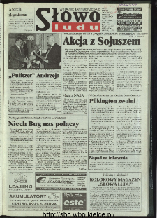 Słowo Ludu 1996, XLV, nr 269 (tarnobrzeskie)