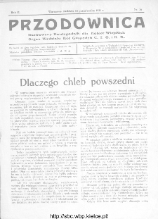 Przodownica : ilustrowany dwutygodnik dla kobiet wiejskich : organ Wydziału Kół Gospodyń C.T.O. i K.R 1931, nr 16