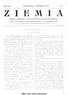 Ziemia : dwutygodnik krajoznawczy ilustrowany 1929, R.XIV, nr 17