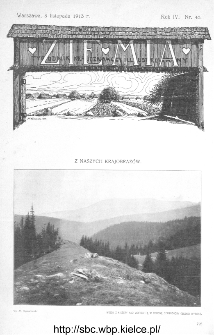 Ziemia : dwutygodnik krajoznawczy ilustrowany 1913, R.IV, nr 45