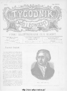 Tygodnik Mód i Powieści : z dodatkiem illustrowanym ubrań i robót kobiecych 1891, R.XXXIII, nr 44