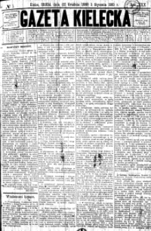 Gazeta Kielecka, 1900, R.31, nr 1