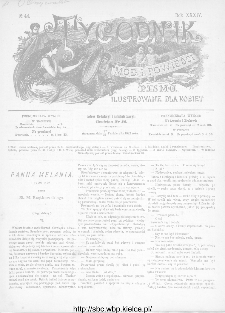Tygodnik Mód i Powieści : z dodatkiem illustrowanym ubrań i robót kobiecych 1892, R.XXXIV, nr 44