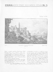Ziemia : ilustrowany miesięcznik 1934, R.XXIV, nr 5