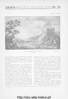 Ziemia : ilustrowany miesięcznik 1934, R.XXIV, nr 10