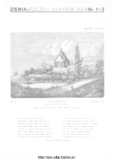 Ziemia : ilustrowany miesięcznik krajoznawczy 1937, R.XXVII, nr 1-2