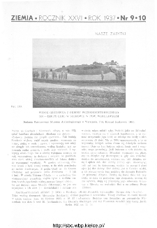 Ziemia : ilustrowany miesięcznik krajoznawczy 1937, R.XXVII, nr 9-10