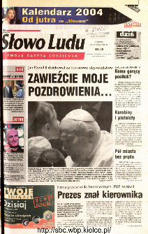 Słowo Ludu 2003 R.LIV, nr 269