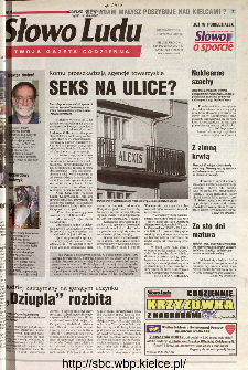 Słowo Ludu 2001 R.LII, nr 5 (Kielce region)