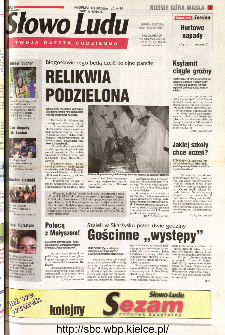 Słowo Ludu 2001 R.LII, nr 59 (Kielce region)