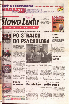 Słowo Ludu 2001 R.LII, nr 259 (Ponidzie, Jędrzejów, Włoszczowa,Sandomierz, Staszów, Opatów)