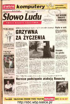 Słowo Ludu 2002 R.LIV, nr 77 (Ponidzie, Jędrzejów, Włoszczowa,Sandomierz, Staszów, Opatów)