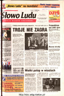 Słowo Ludu 2002 R.LIV, nr 123 (Ostrowiec, Starachowice, Skarżysko, Końskie)