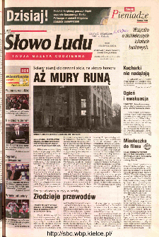 Słowo Ludu 2002 R.LIV, nr 263 (Ostrowiec, Starachowice, Skarżysko, Końskie)