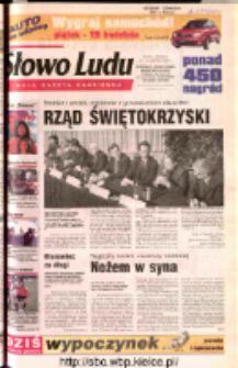 Słowo Ludu 2002 R.LIV, nr 86 (Ostrowiec, Starachowice, Skarżysko, Końskie, Ponidzie, Jędrzejów, Włoszczowa, Sandomierz, Staszów, Opatów)