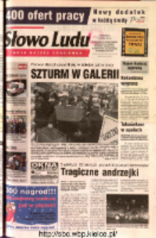 Słowo Ludu 2002 R.LIV, nr 279 (Ostrowiec, Starachowice, Skarżysko, Końskie, Ponidzie, Jędrzejów, Włoszczowa, Sandomierz, Staszów, Opatów)