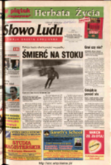 Słowo Ludu 2003 R.LIV, nr 30 (Ponidzie, Jędrzejów, Włoszczowa, Sandomierz, Staszów, Opatów)