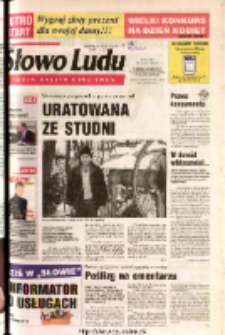 Słowo Ludu 2003 R.LIV, nr 43 (Ponidzie, Jędrzejów, Włoszczowa, Sandomierz, Staszów, Opatów)