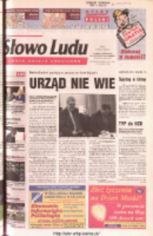 Słowo Ludu 2003 R.LIV, nr 116 (Ponidzie, Jędrzejów, Włoszczowa, Sandomierz, Staszów, Opatów)