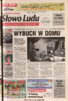 Słowo Ludu 2003 R.LIV, nr 229 (Ponidzie, Jędrzejów, Włoszczowa, Sandomierz, Staszów, Opatów)