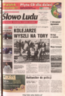 Słowo Ludu 2003 R.LIV, nr 292 (Ponidzie, Jędrzejów, Włoszczowa, Sandomierz, Staszów, Opatów)