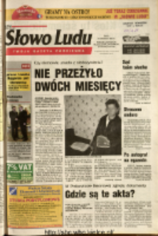Słowo Ludu 2004 R.LV, nr 228 (Ponidzie, Jędrzejów, Włoszczowa, Sandomierz, Staszów, Opatów)