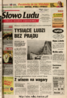 Słowo Ludu 2004 R.LV, nr 263 (Ponidzie, Jędrzejów, Włoszczowa, Sandomierz, Staszów, Opatów)