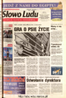 Słowo Ludu 2003 R.LIV, nr 152 (Ostrowiec, Starachowice, Skarżysko, Końskie, Ponidzie, Jędrzejów, Włoszczowa, Sandomierz, Staszów, Opatów)