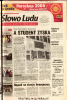 Słowo Ludu 2003 R.LIV, nr 299 (Ostrowiec, Starachowice, Skarżysko, Końskie, Ponidzie, Jędrzejów, Włoszczowa, Sandomierz, Staszów, Opatów)