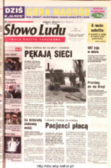 Słowo Ludu 2003 R.LIV, nr 6 (Ostrowiec, Starachowice, Skarżysko, Końskie)