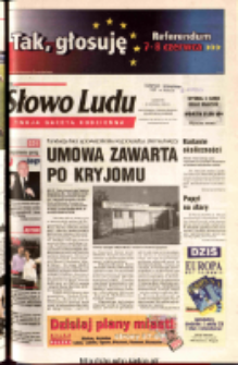 Słowo Ludu 2003 R.LIV, nr 129 (Ostrowiec, Starachowice, Skarżysko, Końskie)