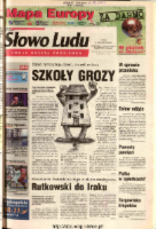 Słowo Ludu 2003 R.LIV, nr 215 (Ostrowiec, Starachowice, Skarżysko, Końskie)