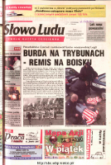 Słowo Ludu 2003 R.LIV, nr 228 (Ostrowiec, Starachowice, Skarżysko, Końskie)