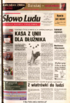 Słowo Ludu 2003 R.LIV, nr 279 (Ostrowiec, Starachowice, Skarżysko, Końskie)