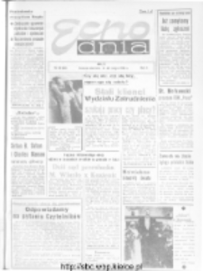 Echo Dnia : dziennik RSW "Prasa-Książka-Ruch" 1972, R.2, nr 43