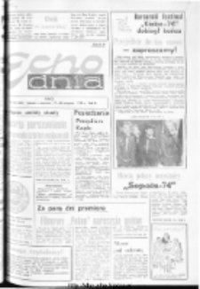 Echo Dnia : dziennik RSW "Prasa-Książka-Ruch" 1974, R.4, nr 196