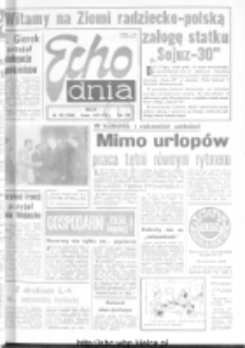 Echo Dnia : dziennik RSW "Prasa-Książka-Ruch" 1978, R.8, nr 150