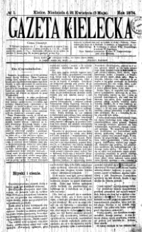 Gazeta Kielecka, 1873, R.4, nr 20