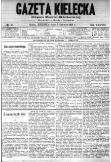 Gazeta Kielecka, 1908, R.39, nr 1