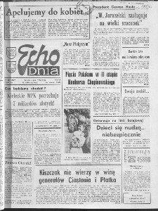 Echo Dnia : dziennik RSW "Prasa-Książka-Ruch" 1990 R.20, nr 197