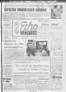 Echo Dnia : dziennik RSW "Prasa-Książka-Ruch" 1990 R.20, nr 246