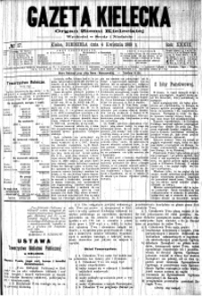 Gazeta Kielecka, 1909, R.40, nr 3