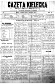 Gazeta Kielecka, 1910, R.41, nr 17