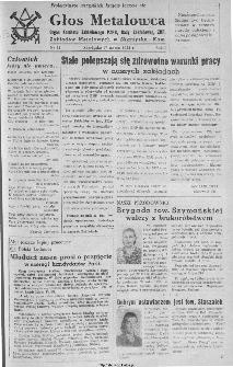 Głos Metalowca : organ Komitetu Zakładowego PZPR, Rady Zakładowej, ZMP Zakładów Metalowych w Skarżysku-Kamiennej, 1953, nr 12
