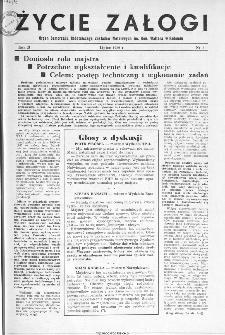 Życie Załogi : organ Samorządu Robotniczego Zakładów Metalowych im. Gen. Waltera w Radomiu, 1959, nr 5