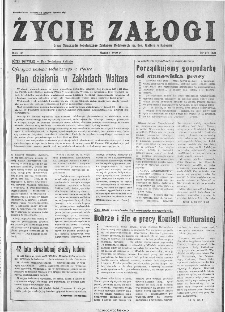 Życie Załogi : organ Samorządu Robotniczego Zakładów Metalowych im. Gen. Waltera w Radomiu, 1960, nr 2-3