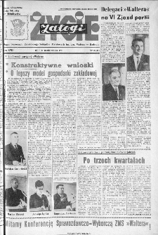 Życie Załogi : organ Samorządu Robotniczego Zakładów Metalowych im. Gen. Waltera w Radomiu, 1971, nr 20