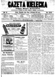 Gazeta Kielecka, 1913, R.44, nr 1